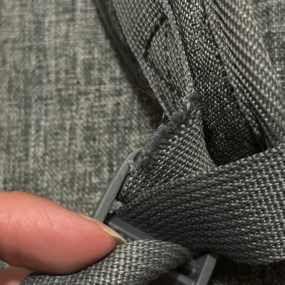 Herschel Backpack-Gray Tweed-Large Sz-Multi Compartment - Picture 8 of 16